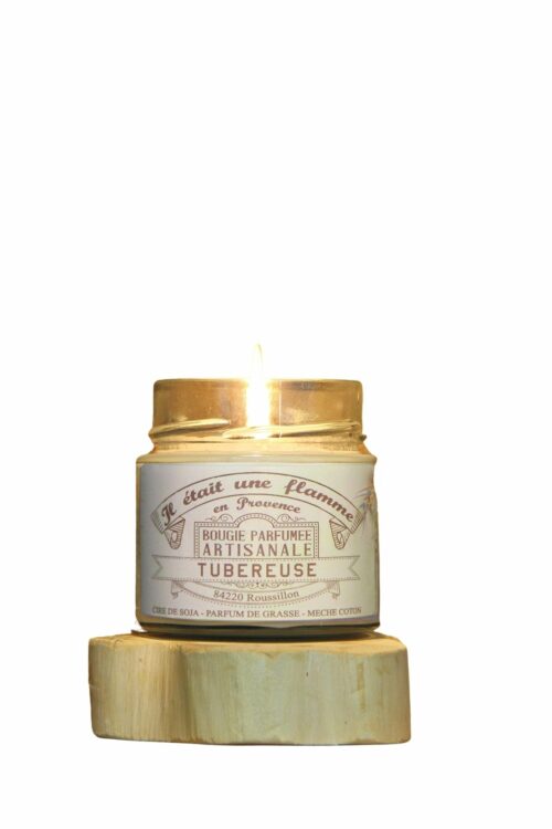 Bougie artisanale parfumée tubéreuse – Image 2