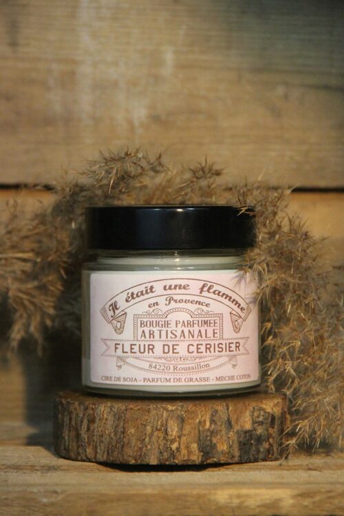 Bougie artisanale parfumée fleur de cerisier – Image 3