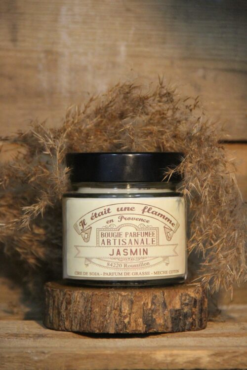 Bougie artisanale parfumée jasmin – Image 3