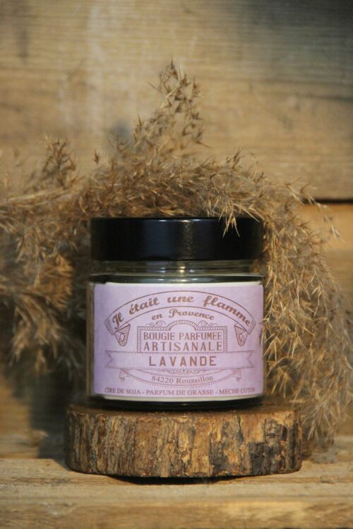 Bougie artisanale parfumée lavande – Image 3