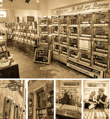 Photos de l'atelier boutique il etait une flamme en provence