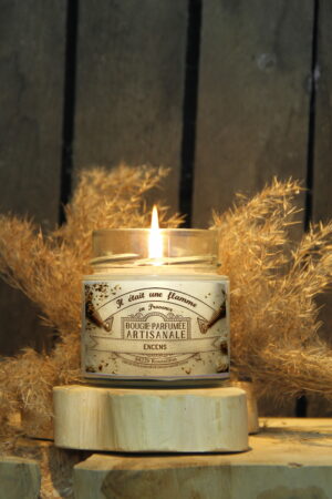 bougie artisanale parfumée encens