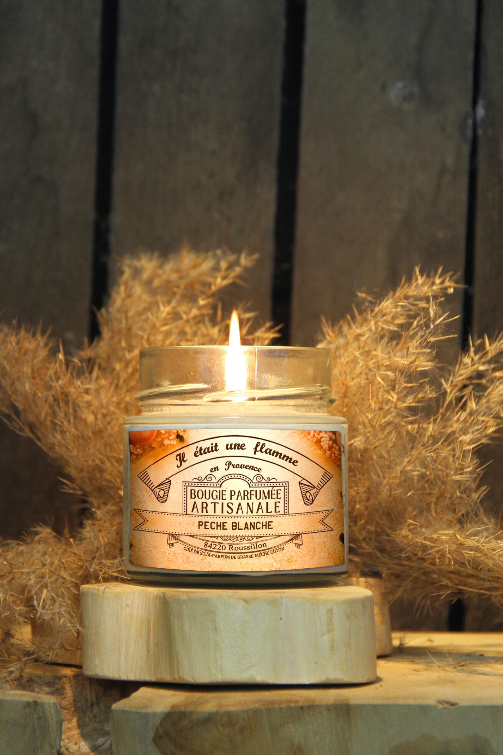 Bougie parfumée pomme verte artisanale